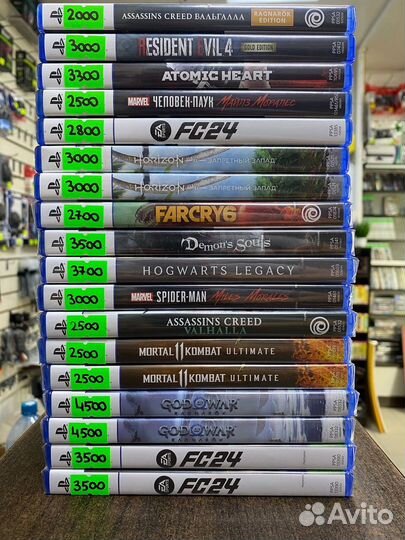 Большое поступление дисков PS5-PS4 14.06