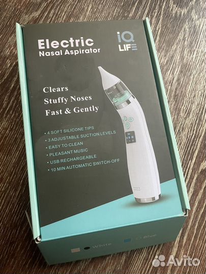 Аспиратор назальный электрический IQ life os-400