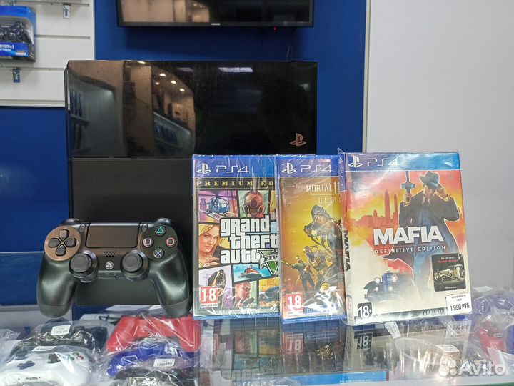 PlayStation 4 Fat. Гарантия. Рассрочка