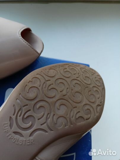 Туфли женские 37.5 размер натуральная кожа летние