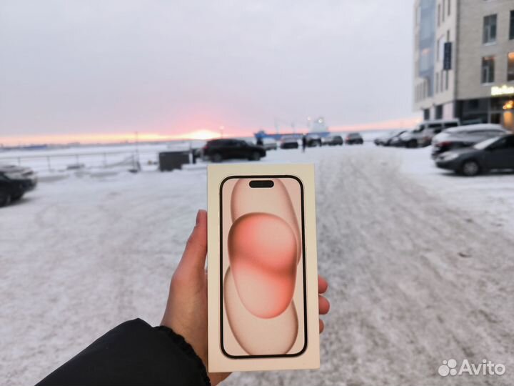 iPhone 15 Розовый 1 Sim запечатан