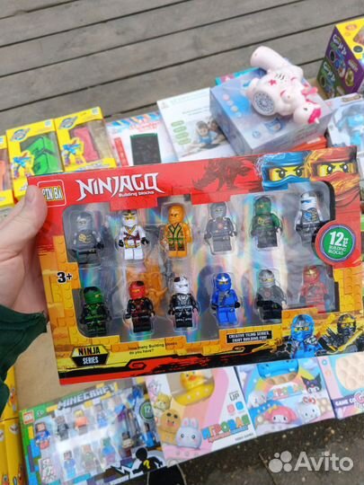 Lego человечки ниндзяго Майнкрафт