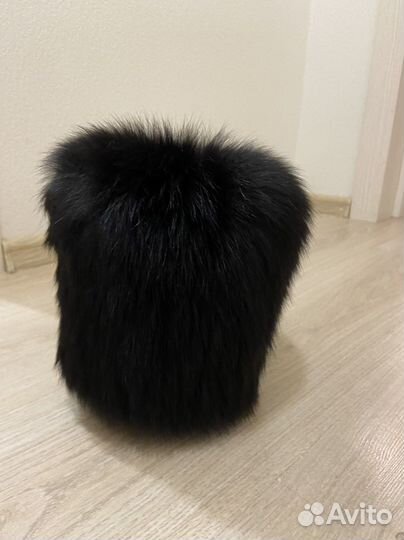 Шапка из меха песца