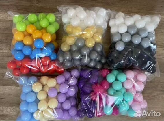 Шарики для детских игровых бассейнов