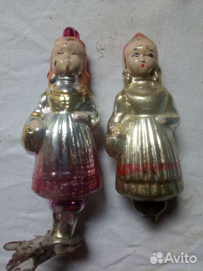Елочные игрушки СССР