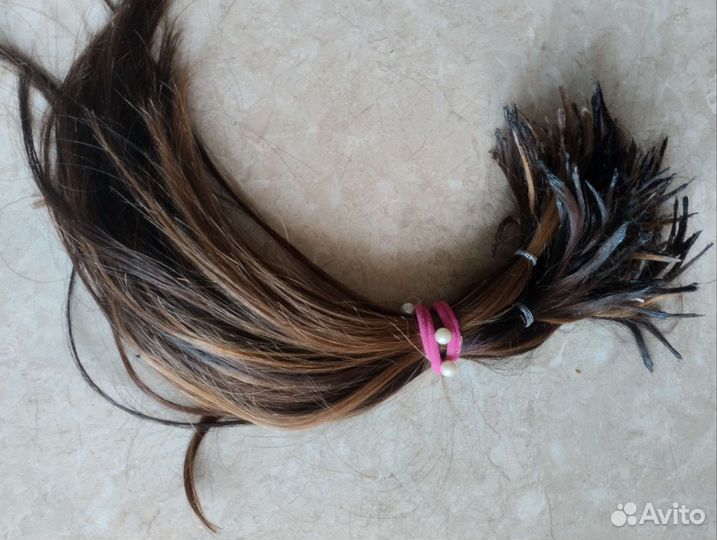Волосы для наращивания бу