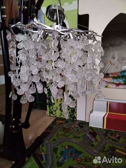 Люстра со светодиодными лампами