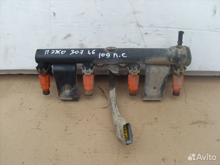 Форсунки с рампой 1,6л NFU 109л.с