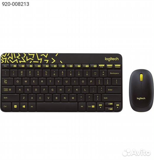 920-008213, Комплект Клавиатура/мышь Logitech MK24