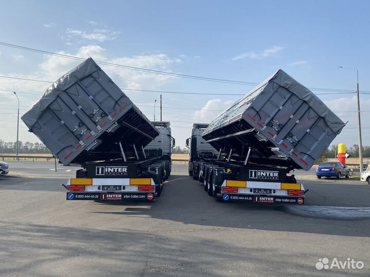 Полуприцеп зерновоз ИнтерПрицеп 853383, 2024
