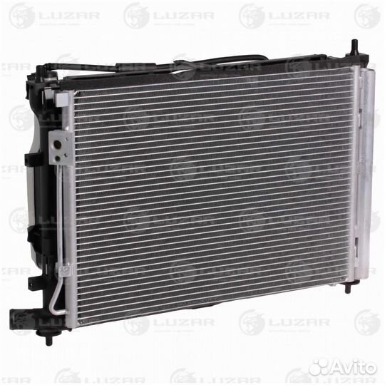 Радиатор охлаждения на hyundai solaris