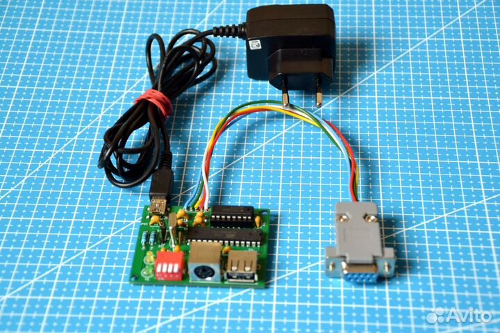 Переходники AT-XT для клавиатуры IBM PC XT 8088/86