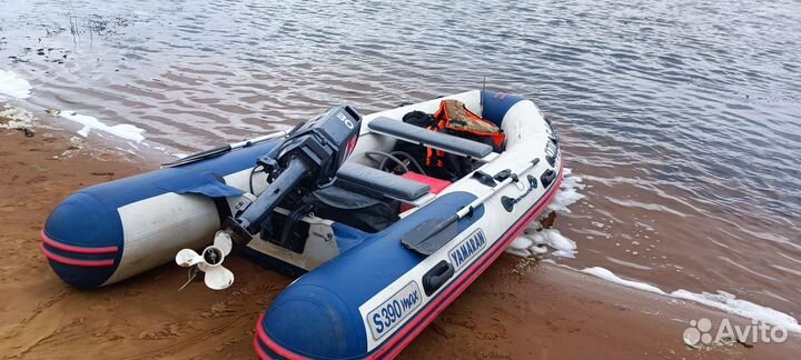 Лодка yamaran S 390 MAX с мотором yamaha 30hwcs