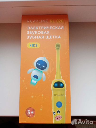 Детская электрическая зубная щетка