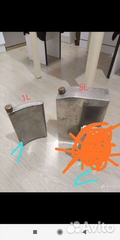 Фляжка из нержавейки СССР