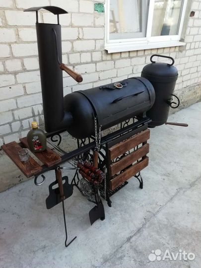 Гриль Смокер. Мангал коптильня