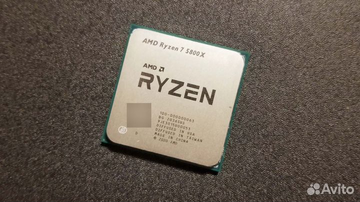 Процессор Ryzen 7 5800x