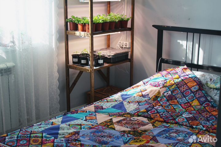 Лоскутное одеяло ручной работы. Пэчворк