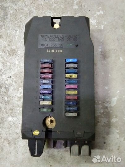 Блок предохранителей в салон Мерседес Спринтер