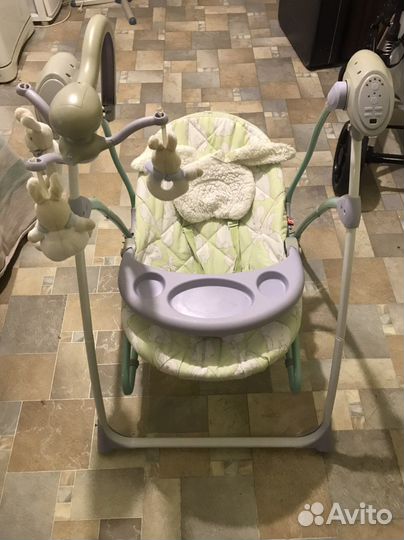 Электрокачели Happy Baby 