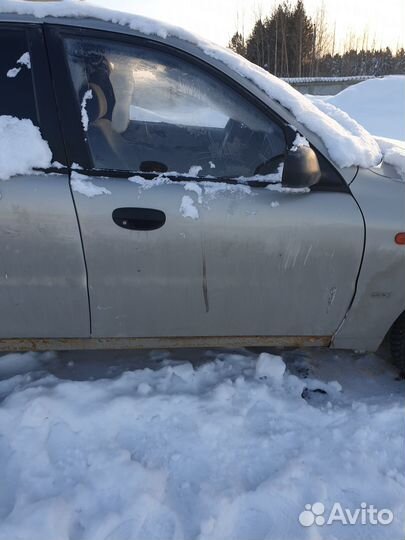 Дверь передняя правая chevrolet lanos