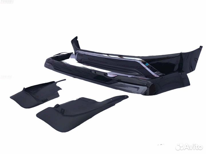 Губа задняя Toyota Land Cruiser 200 Executive A565