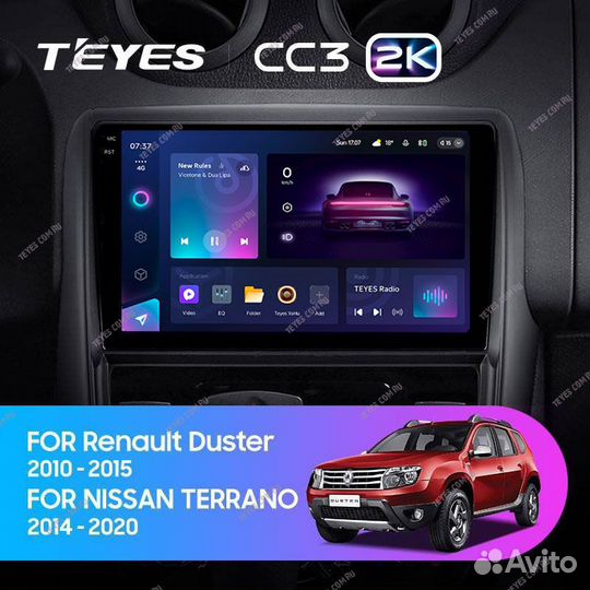 Магнитола Nissan Terrano 2014-2020 Teyes 4/32