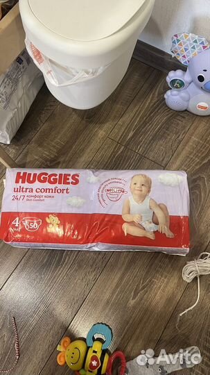 Подгузники huggies 4