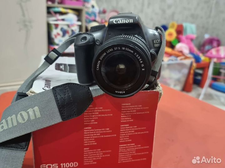 Фотоаппарат canon eos 1100d