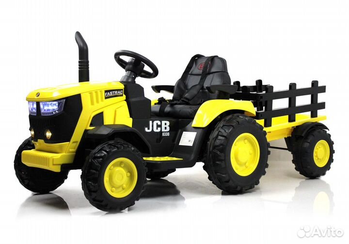 Детский электромобиль трактор JCB