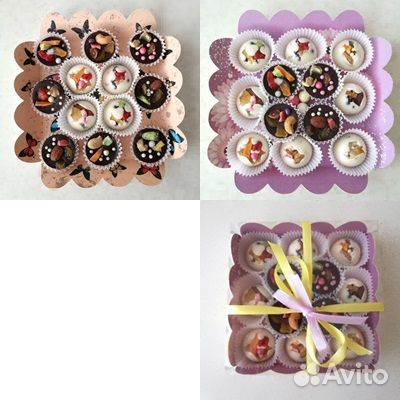 Шоколадные наборы ручной работы