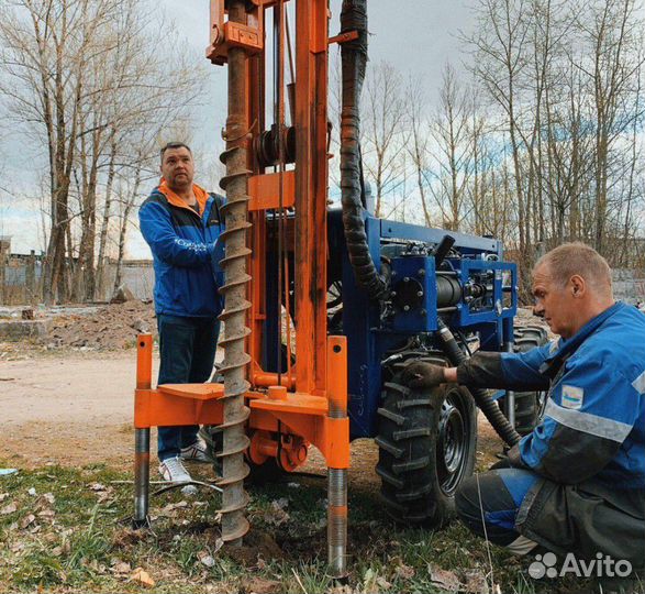Бурение скважин на воду. Ремонт и чистка скважин
