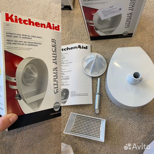 Насадка мясорубка овощерезка Kitchen Aid