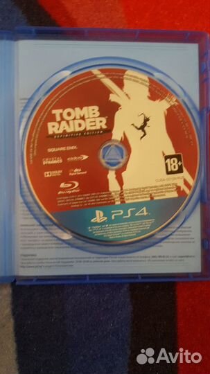 Игра для PS4 PS5 Tomb raider definitive edition