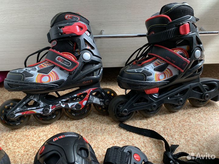 Роликовые коньки детские 26-31