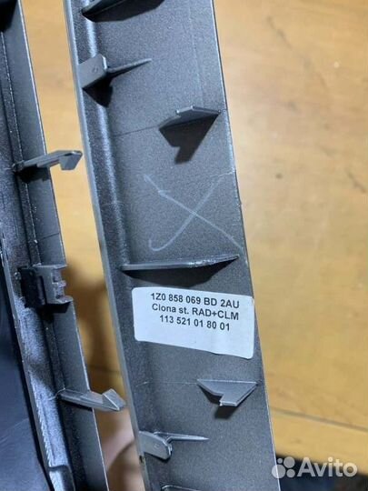 Рамка под магнитолу Skoda Octavia A5 лифтбек BSE