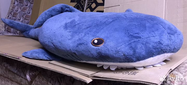 Мягкая игрушка акула