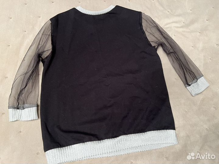 Кофта для девочки с пайетками