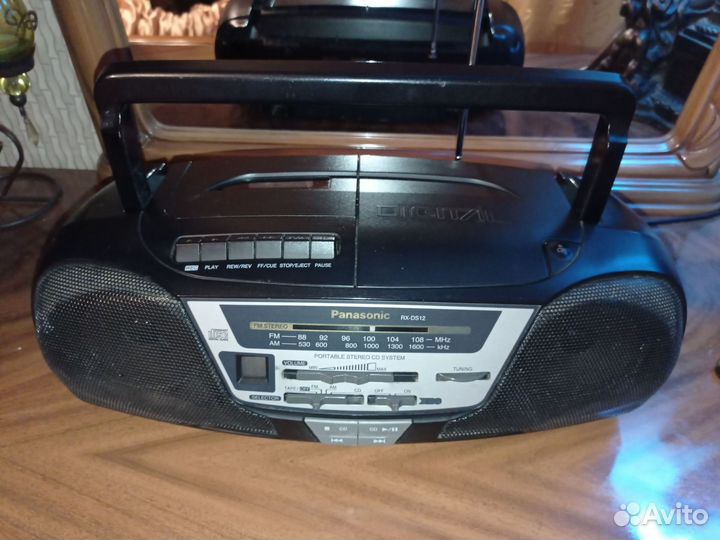 Магнитола panasonic RX-DS12