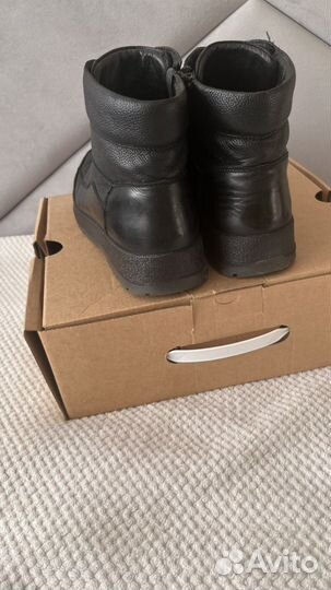 Зимник кожанные ботинки для мальчика Ralf Ringer