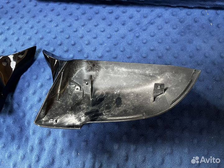 Накладки на зеркала под покрас BMW F10 рест