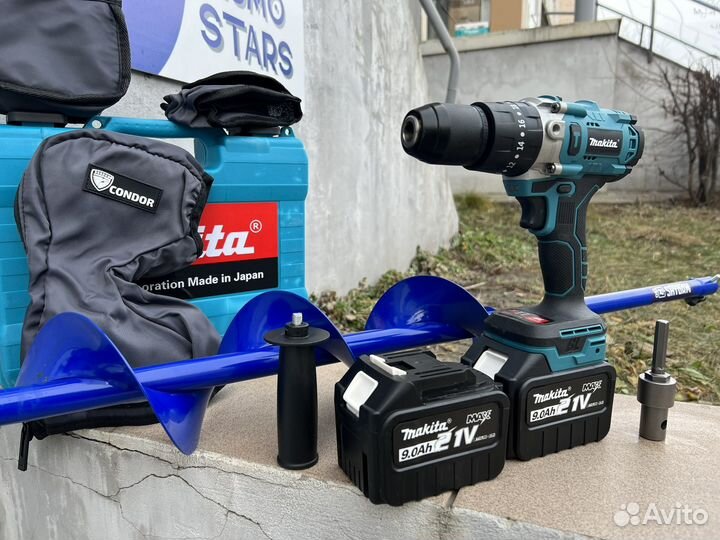 Шуруповерт для ледобура Makita 4 в 1
