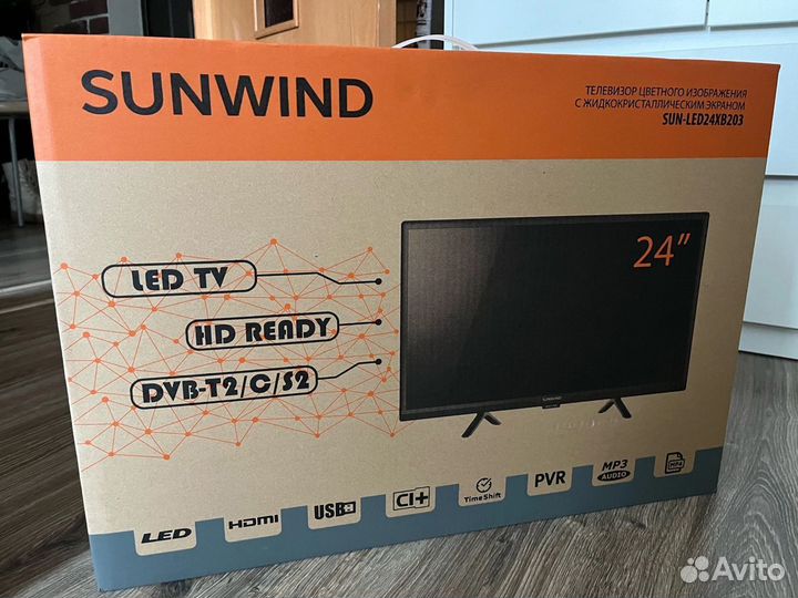 Телевизор sunwind SUN-LED24XB203