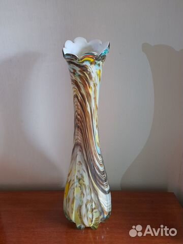 Ваза для цветов Ваза напольная стеклянная