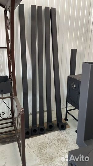Мангальная зона из металла