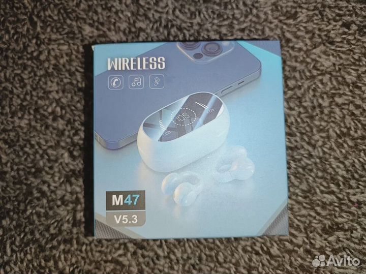 Беспроводные наушники Bluetooth, сенсорные М47