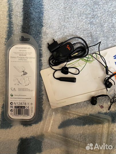 Наушники sony ericsson walkman новые