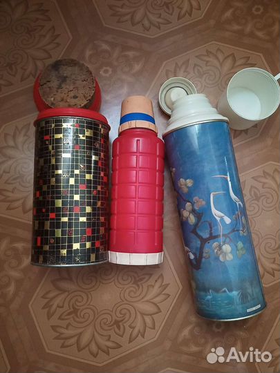 Термосы, бидоны, бутыли, банки СССР
