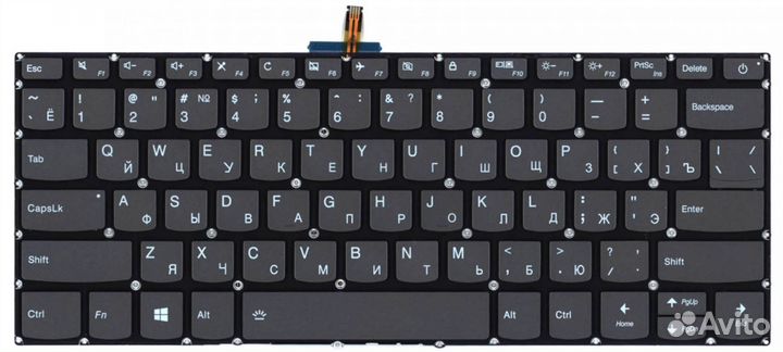 Клавиатура Lenovo Ideapad S145-14IIL с подсветкой