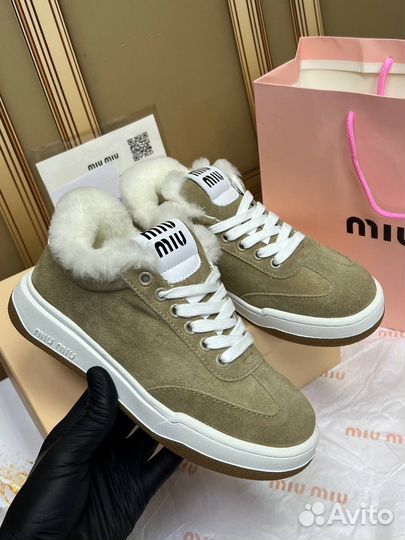 Кеды Miu miu